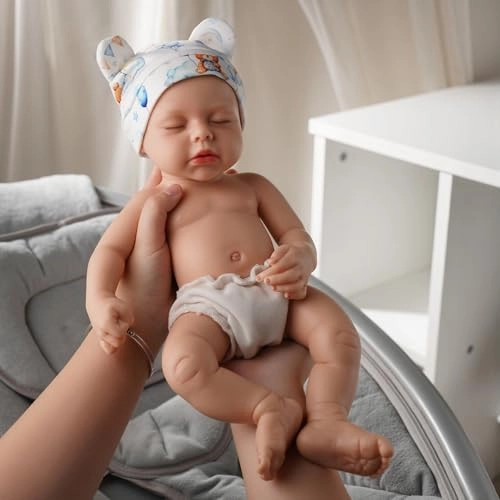 Lucy Reborn Baby Doll - 16Inch Silicone Poseable Smiling Ages 3+