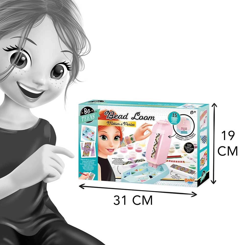 Bead Loom - 15 bracelets 10,000 beads 25 sheets