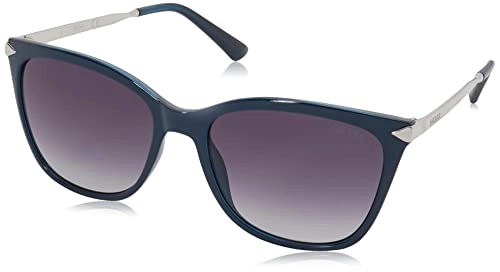 Gu7483 - 56 mm Shiny Blue & Gradient Smoke