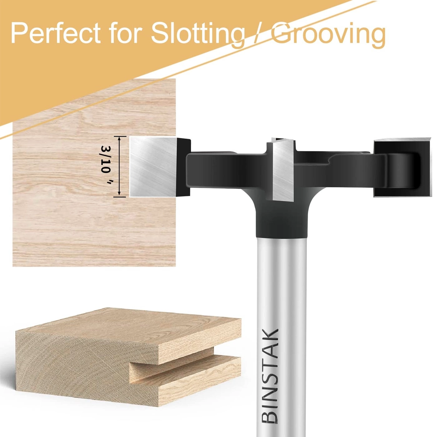 Cnc Spoilboard Surfacing Router Bit - 1-1/2"" 1/4"" 1