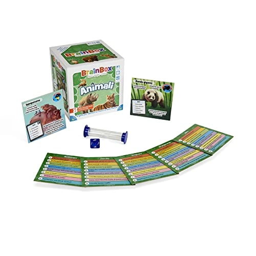BrainBox: Animals - 1+ Player 8+ Years Italian