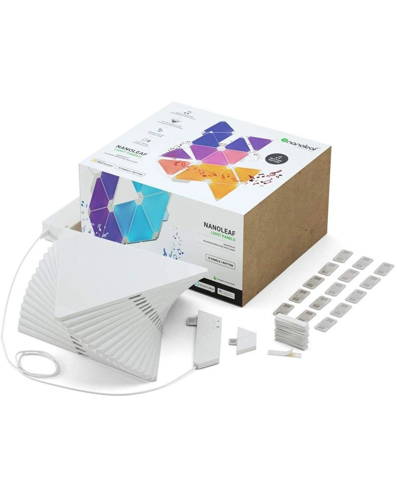 Nanoleaf Rhythm Smarter Kit - 15 Triangle Panels