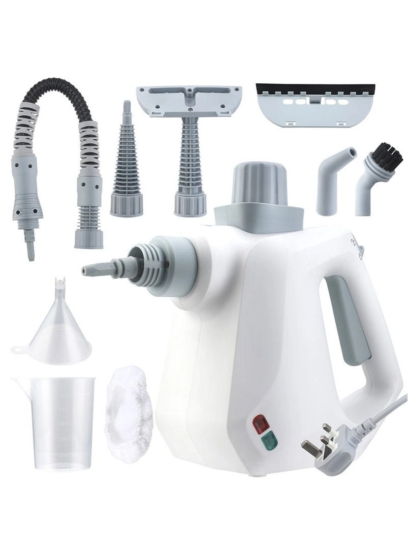 Handheld Pressurized Steam Cleaner - 900-1050W 220°F-230°F