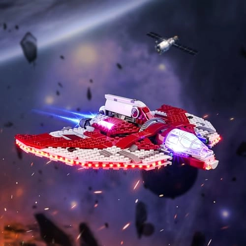 Star Wars Ahsoka Tano's T-6 Jedi Shuttle 75362 LED Lighting Kit