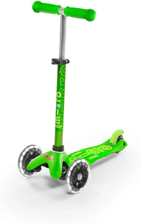 Mini Deluxe 3-Wheel Kick Scooter – 120/85 mm LED