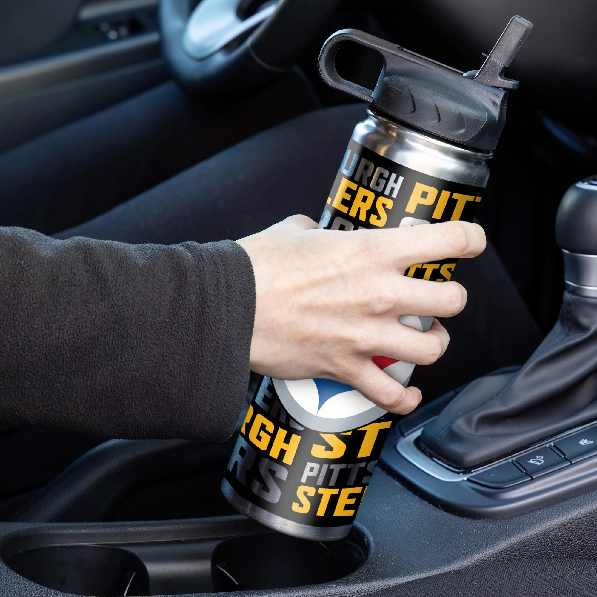 Stainless Steel NFL Football Tumbler - 650ml