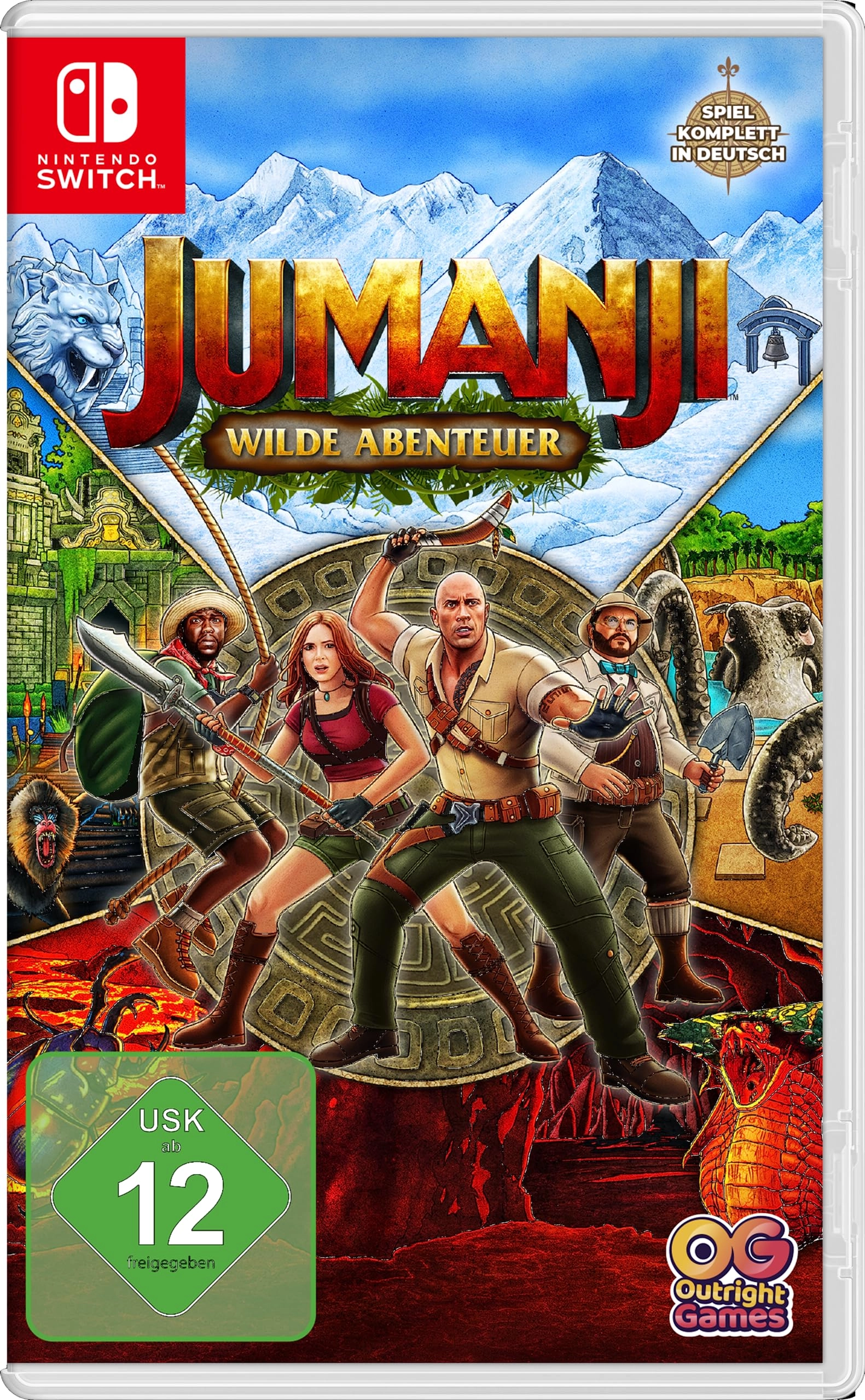 Bandai Namco Entertainment Germany Jumanji: Wilde Abenteuer - Nintendo Switch