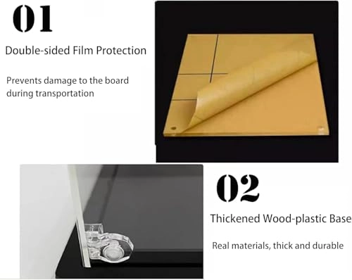 Lego Acrylic Display Case - 3mm Dustproof Compatible with 21034 30x10x20CM