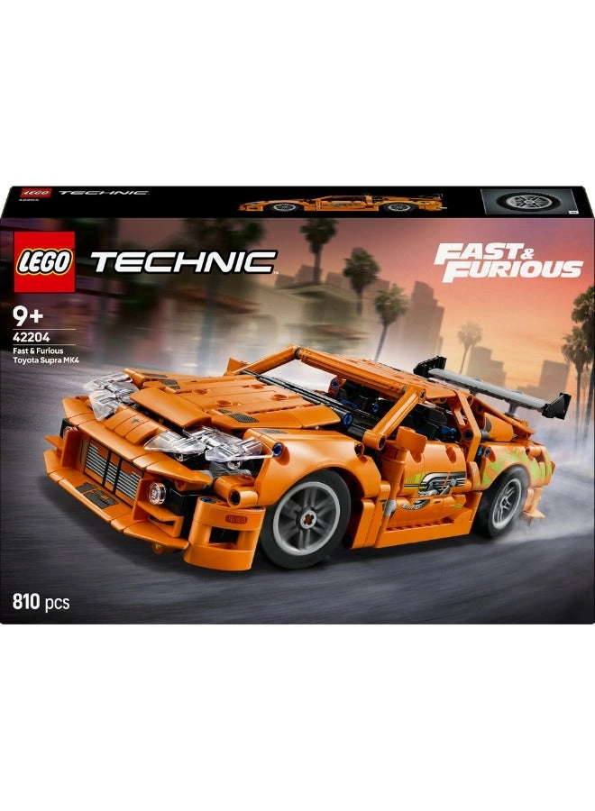 Fast and Furious LEGO Technic Toyota Supra MK4 (42204)