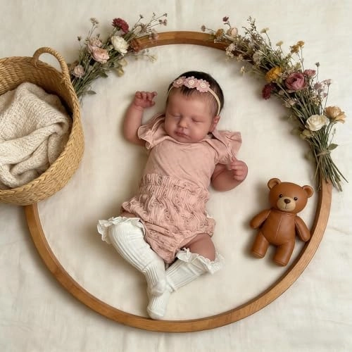 LOULOU Reborn Baby Doll - 20 Inch Vinyl Girl Ages 3+