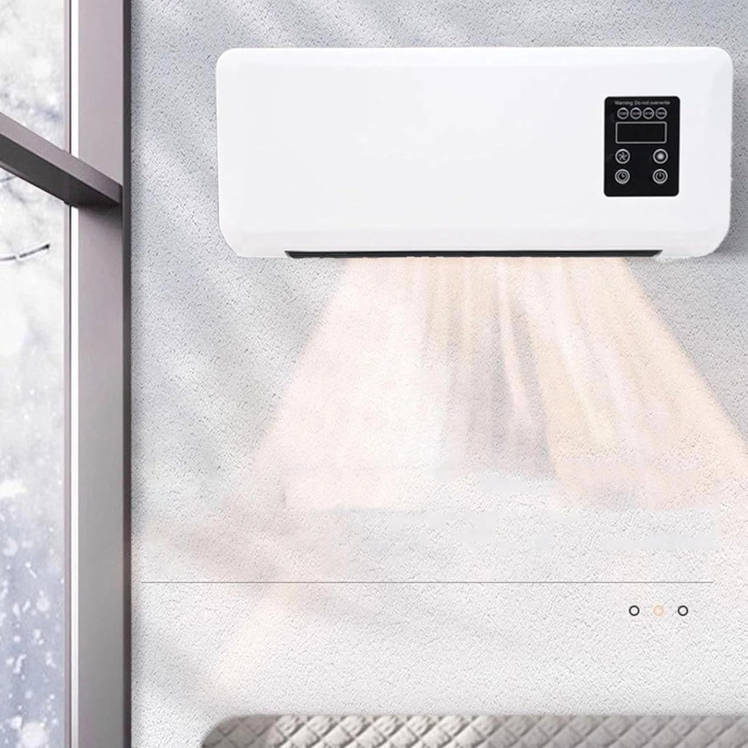 Vikakiooze wall mounted air conditioner - 1 Kilowatts