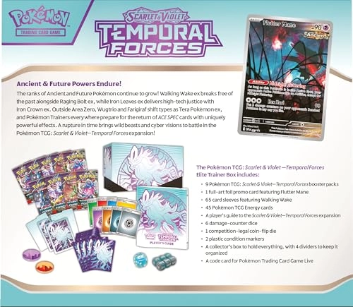 Scarlet & Violet-Temporal Forces Elite Trainer Box