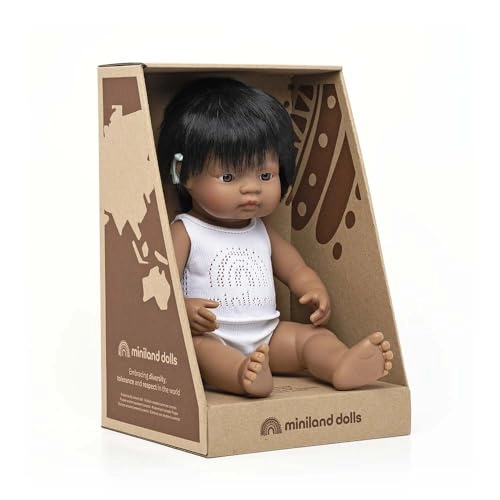 Baby Doll - 38cm Vinyl Boy Hearing Aid Ages 3+