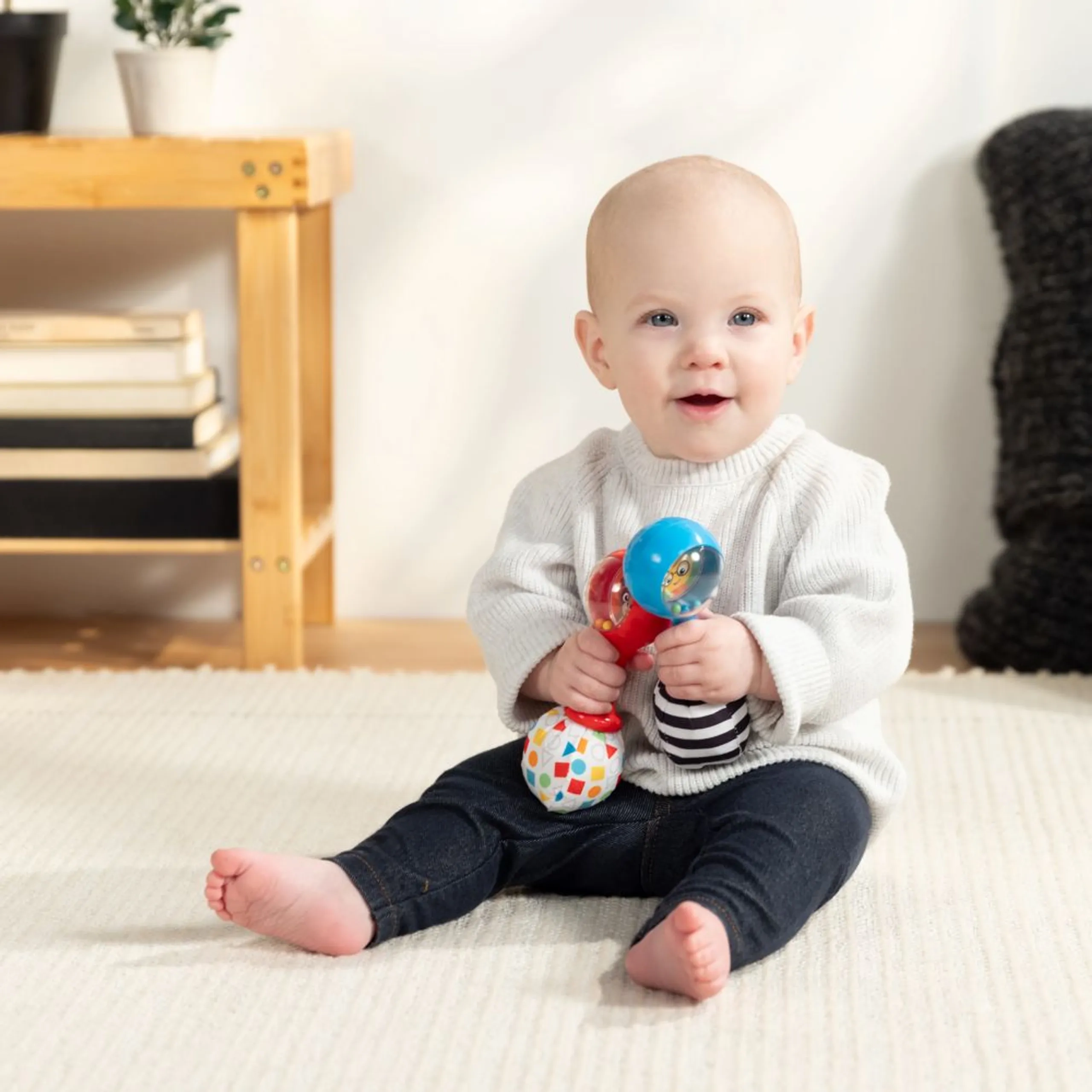 Shake & Groove Toy Maracas - 3 Months