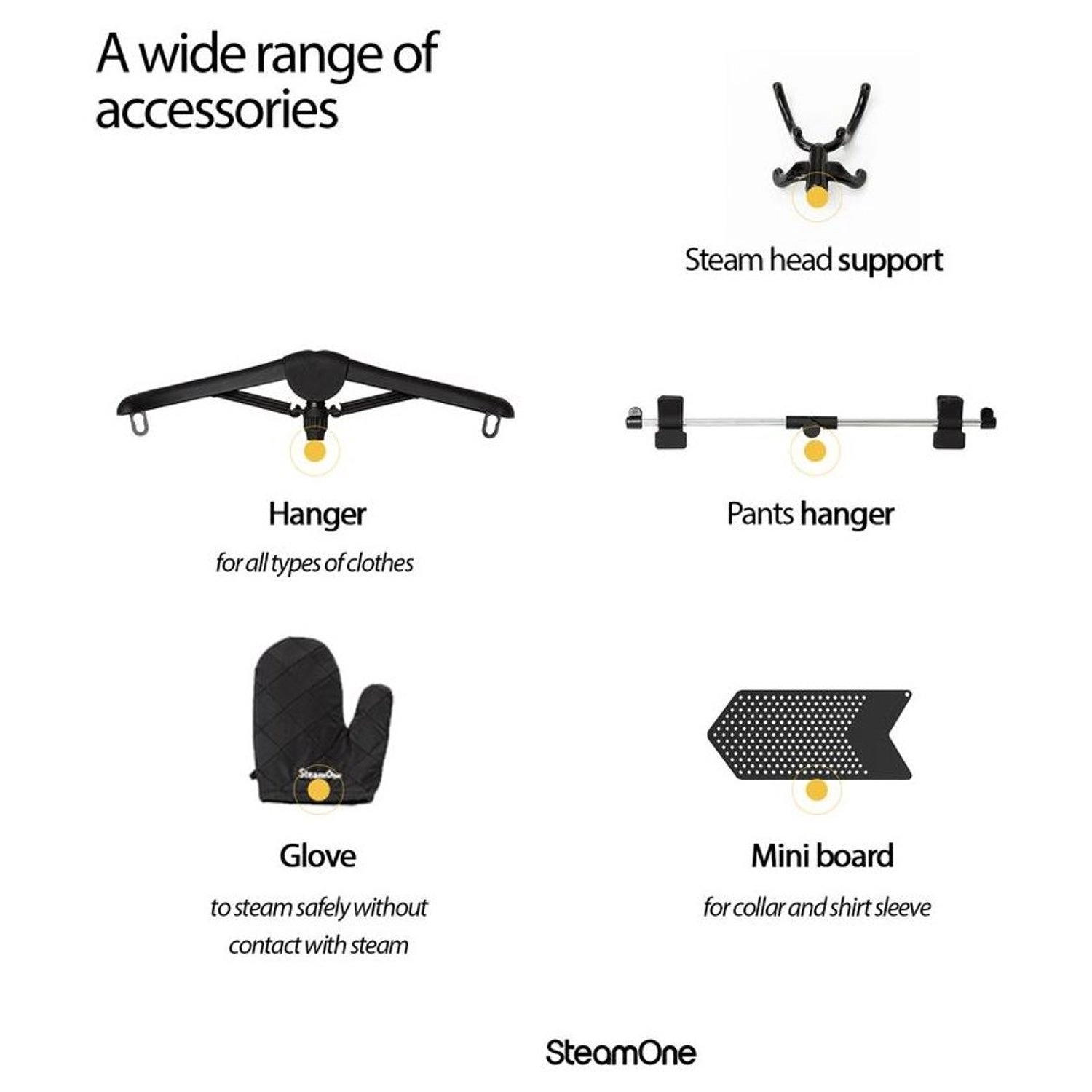 H18BUK - Garment Steamer 1800W 1.8L