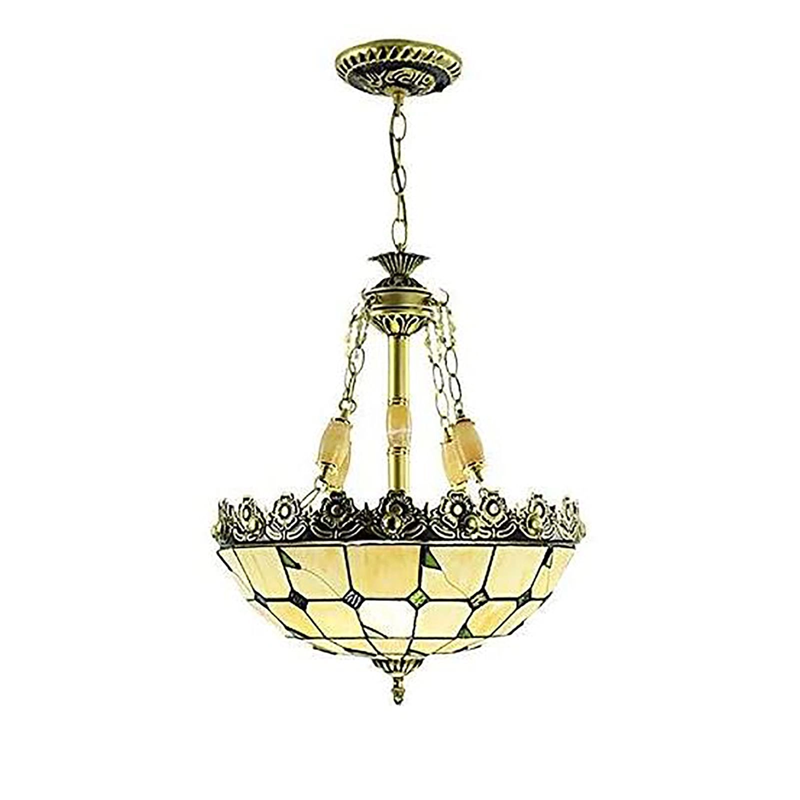 AYMAYA Tiffany Chandelier - Bronze 40*60cm 3 Heads