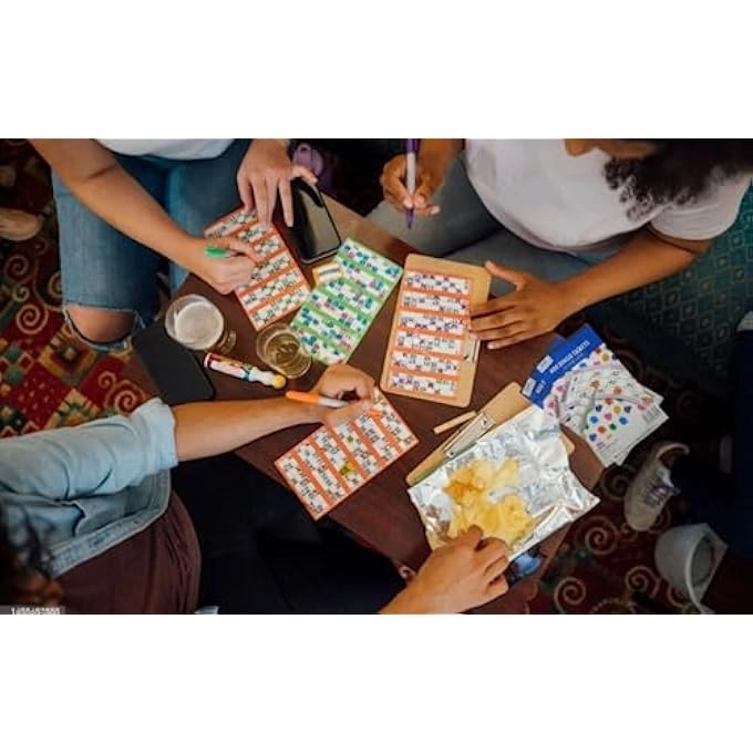 BINGO TICKET PADS - 4 200 SHEETS 1000 GAMES