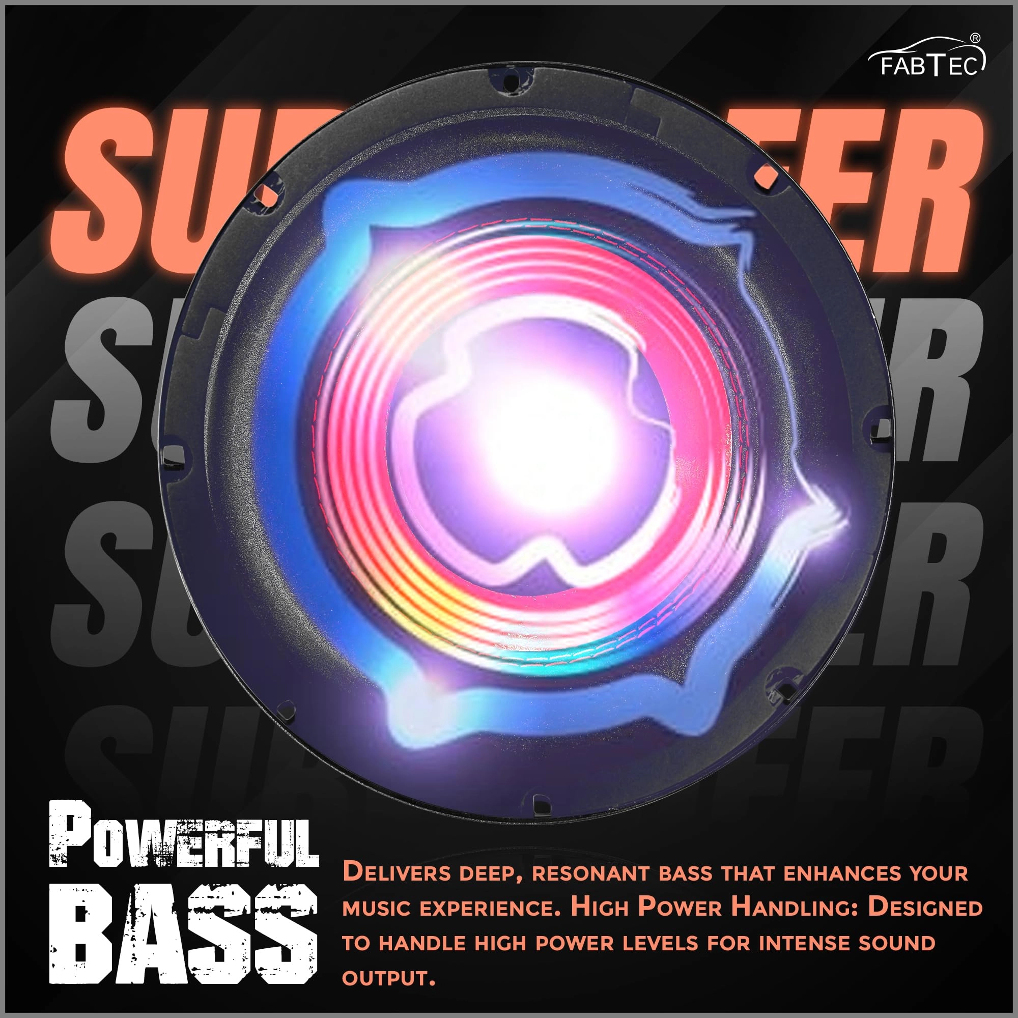 10 Inch Subwoofer - 250W