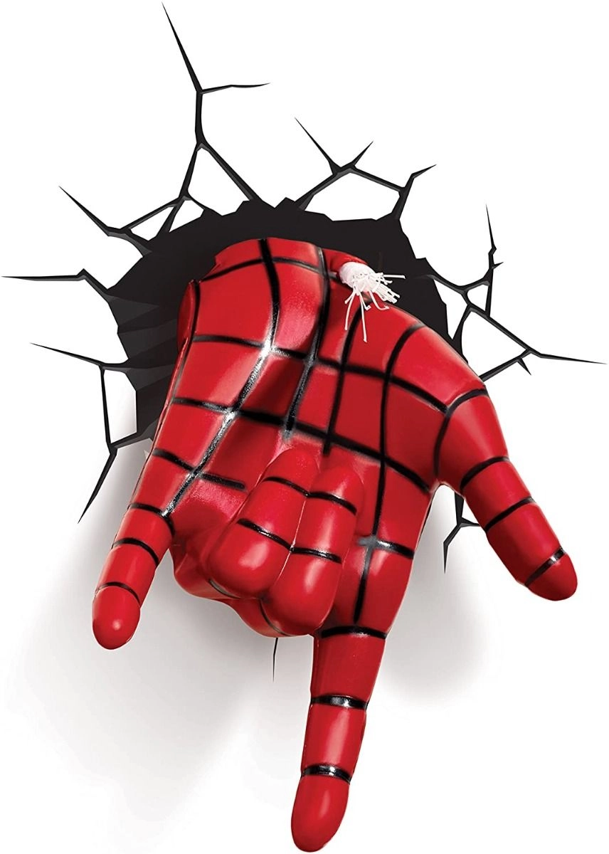 Marvel Spiderman Hand - 3D Wall Light