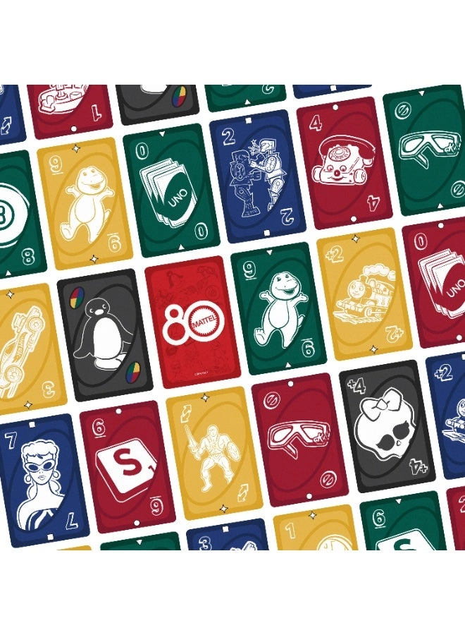 UNO: 80th Ruby Red - Card Game