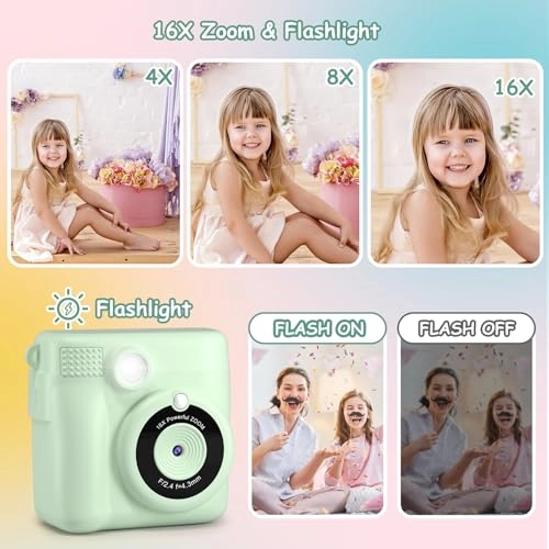 X6 - 1080P 2.4 Inch Instant Print