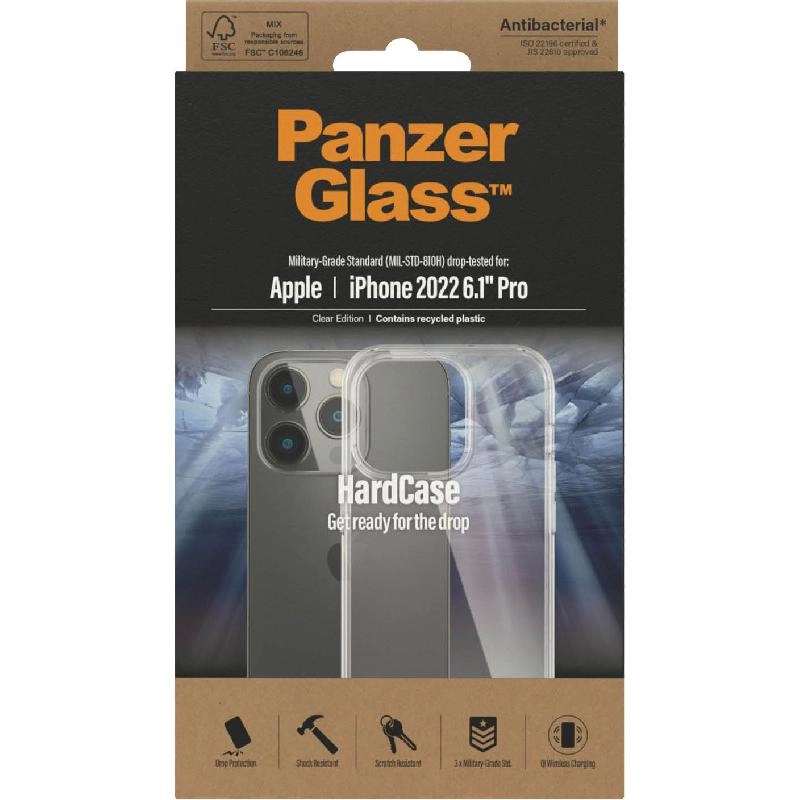 PanzerGlass HardCase Back Cover Mobile Case for iPhone 14 Pro