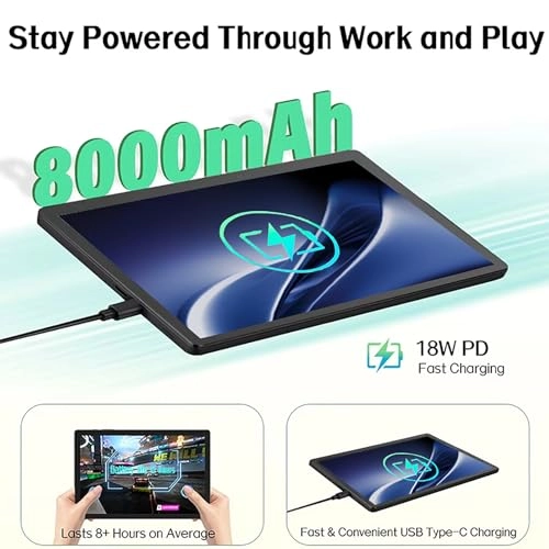 Android 15 Tablet - 128GB 10.95"