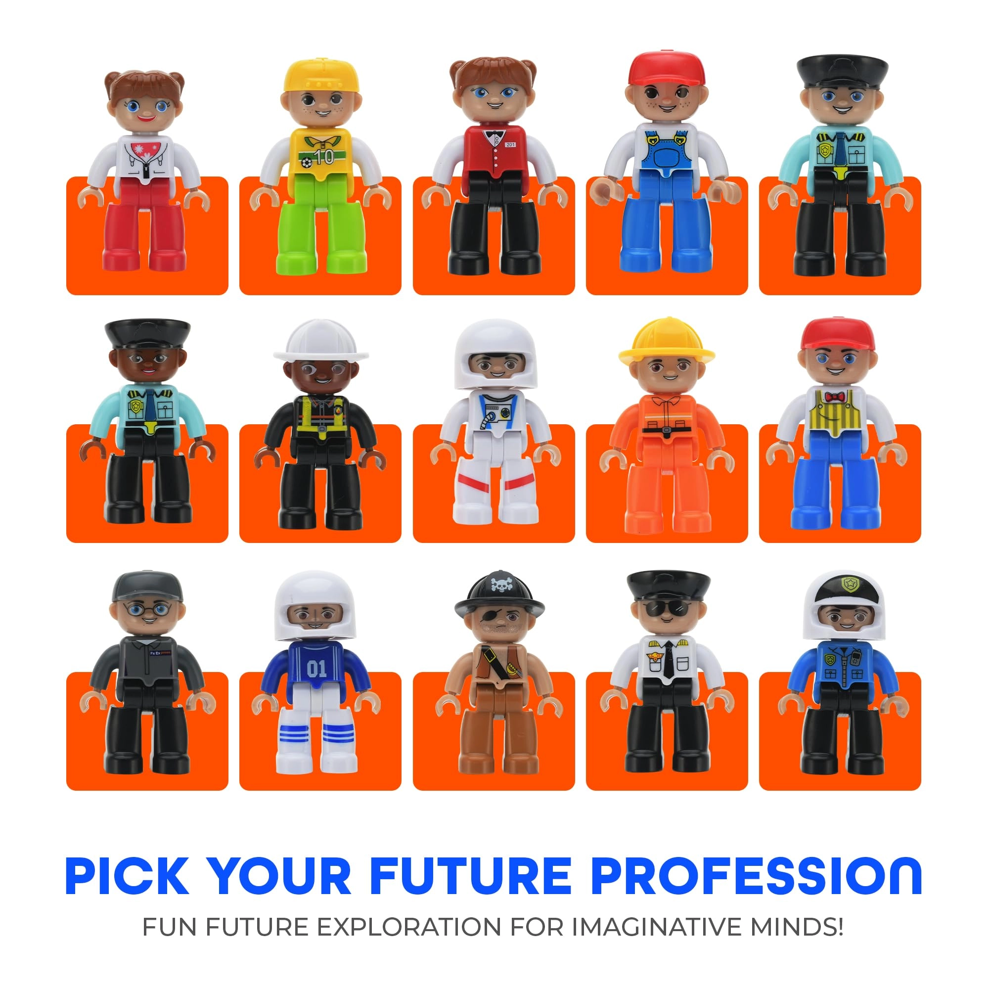 Jumbo Figures - Community 15pcs