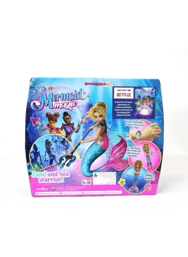 Merlinda Doll - 9-Inches Land and Sea Transformation Ages 3+