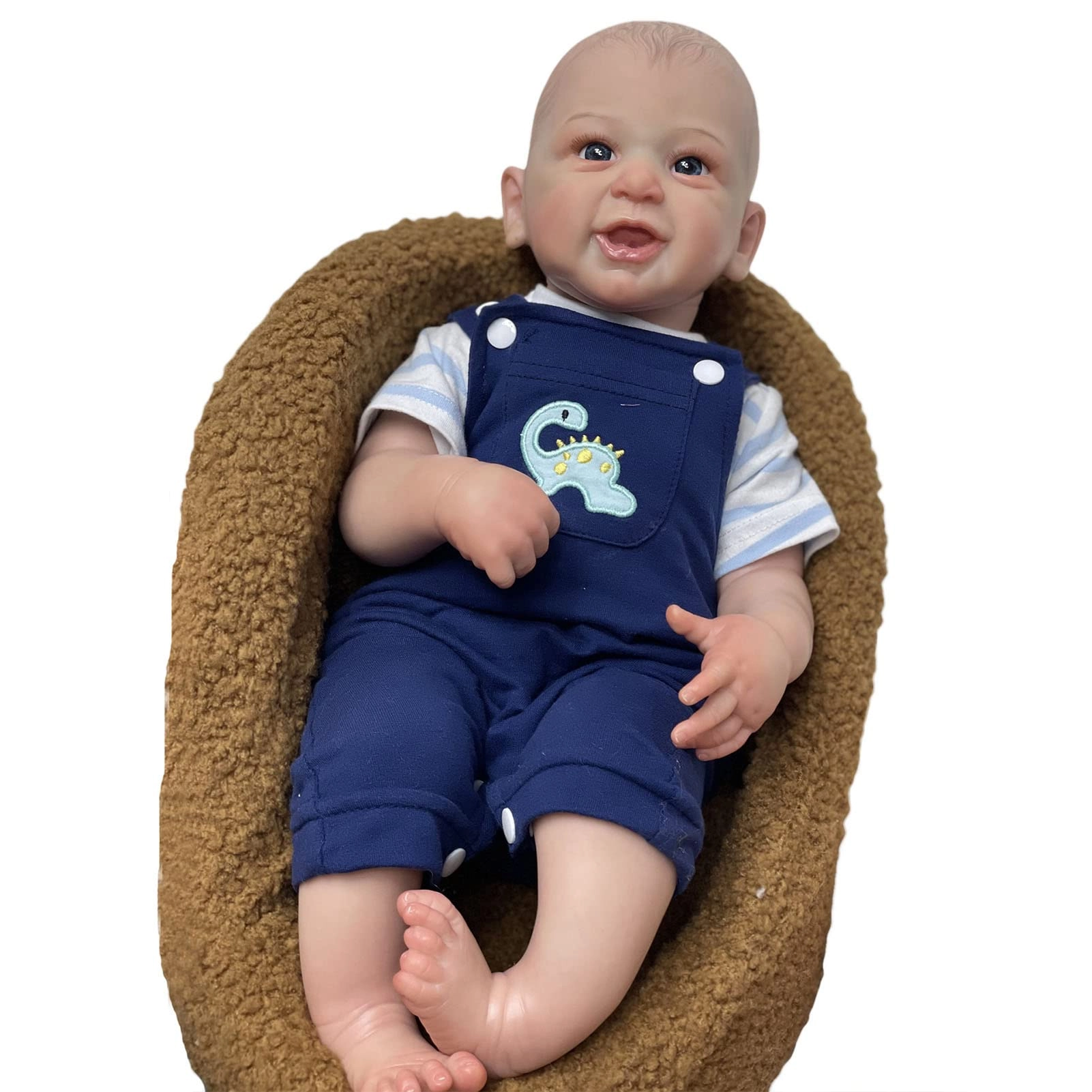 Rebirth Baby Doll - 20 Inch Vinyl Cotton Body Blue Eyes