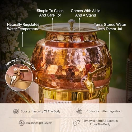 Copper Water Dispenser - 10L