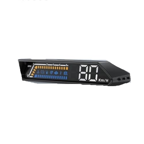 Dual Screen Car Speedometer Digital HUD ODB - Style2