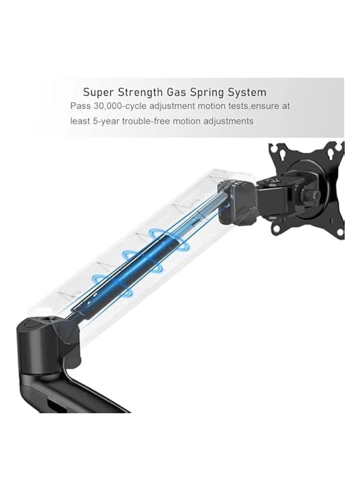 Monitor Mount Arm - Single 20 to 32 inches 75x75mm and 100x100mm