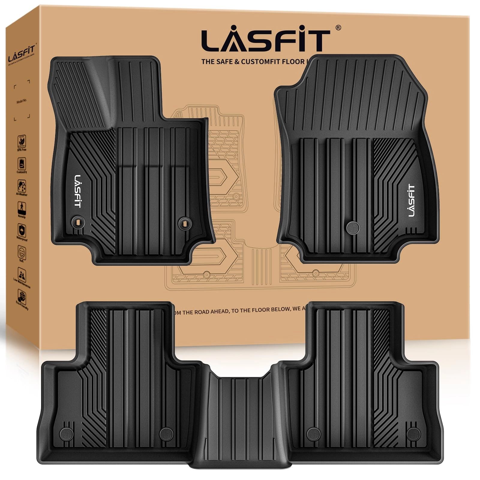 Floor Mats - Toyota RAV4 2019-2025 Full Set