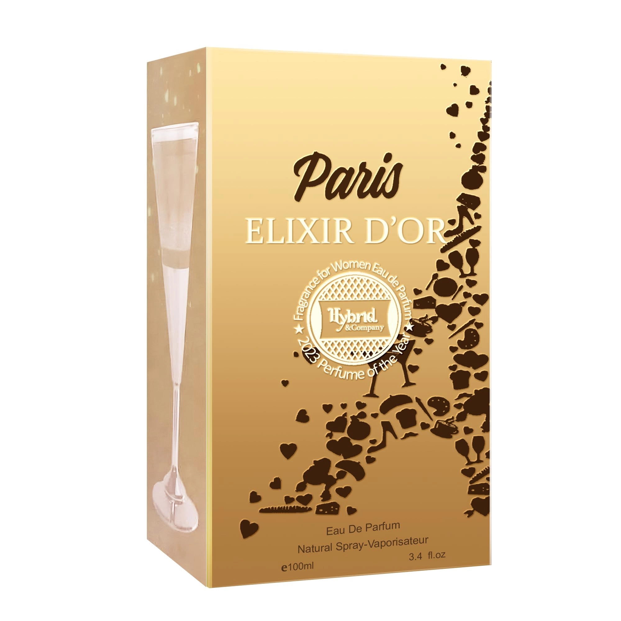 Paris Elixir D'Or For Women - 3.4 Fl Oz