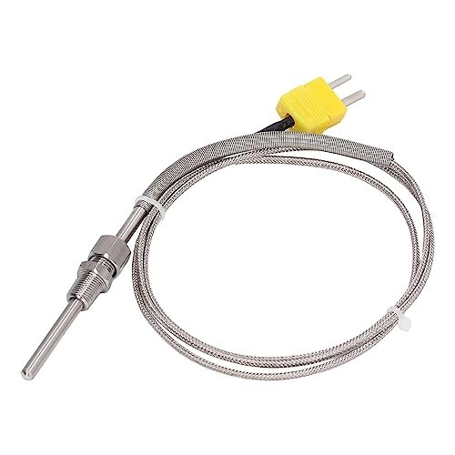 K Type Thermocouple - 1/8in NPT 80mm 1 meter
