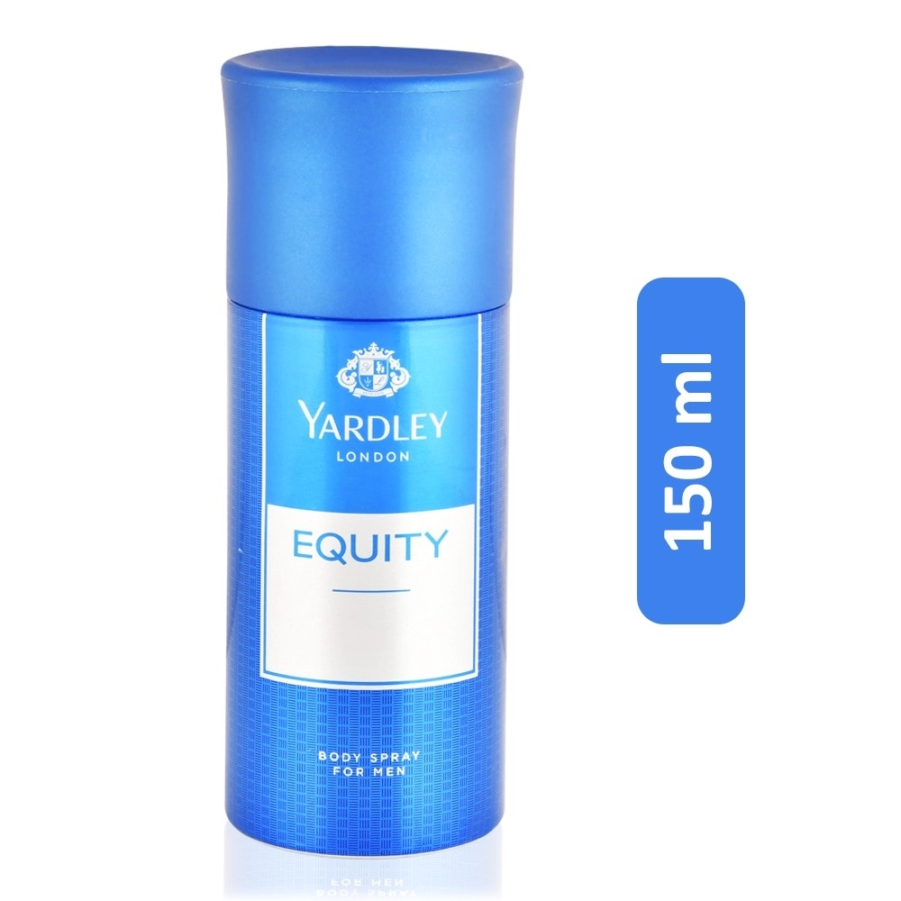 Yardley Gentleman Classic & Equity Deodorant Body Spray - Modern Masculine Fragrance & Marine Sea & Fruity Notes