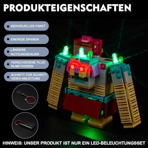 LED Light Set - The Devourer Showdown 21257 Minecraft