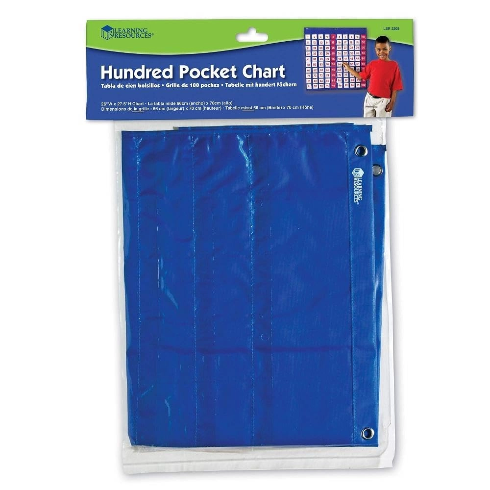 Hundreds Pocket Chart - Suitable for 5 years and above