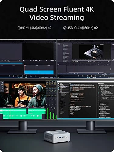 MS-01-S1260 - Intel Core i5-12600H 64GB M.2 NVMe U.2 NVMe