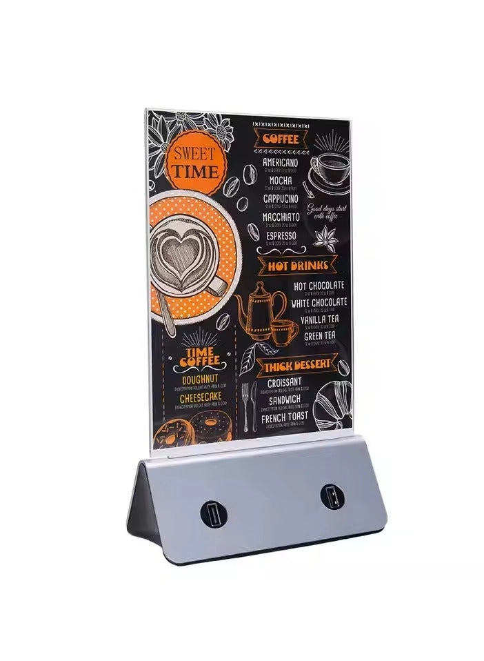 Menu Holder - 13000mAh 4 USB