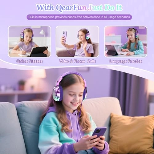 USB C Kids Headphones - Wired Headphone