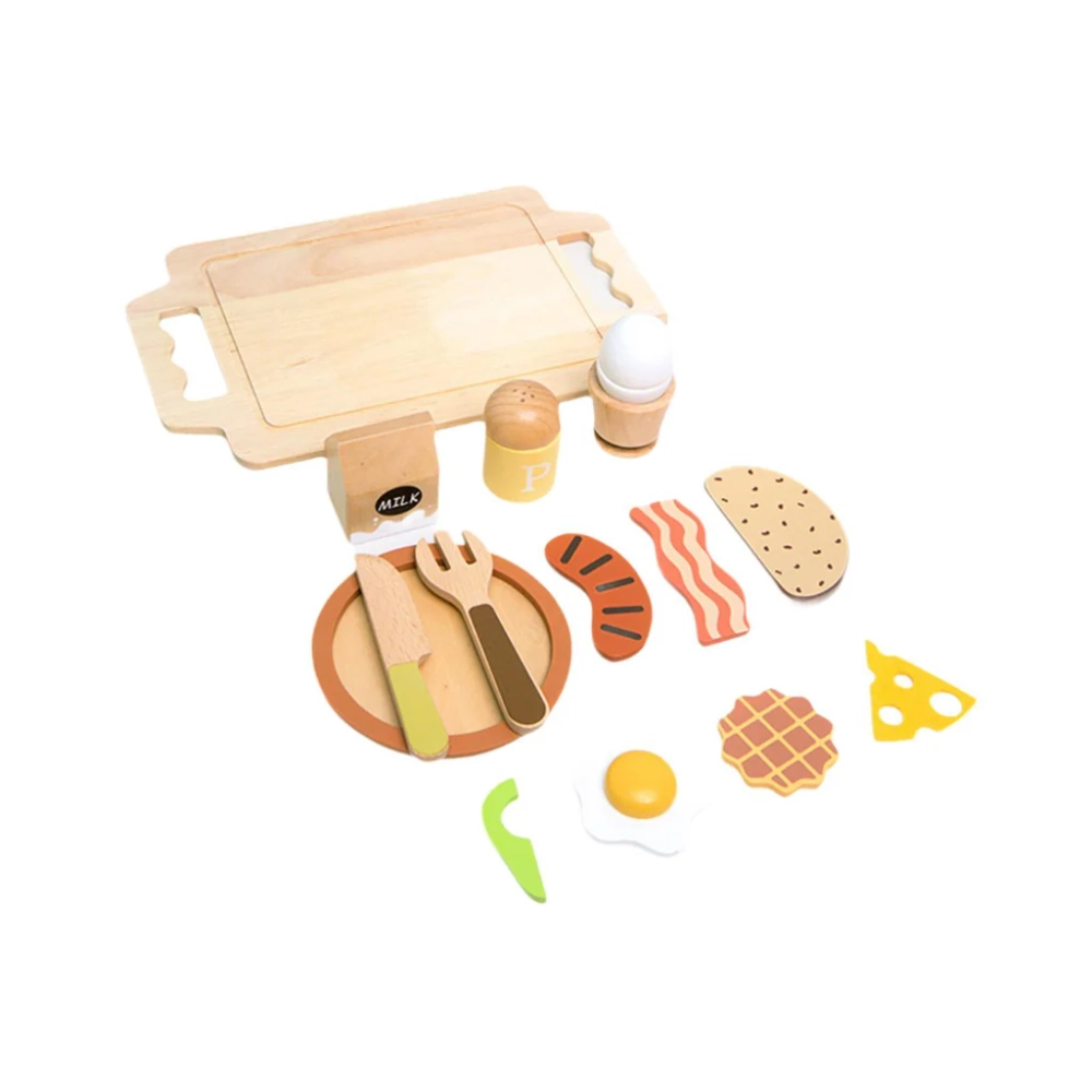 Kids Wooden Breakfast Set - 14 pcs (5551007-KABI_0191)