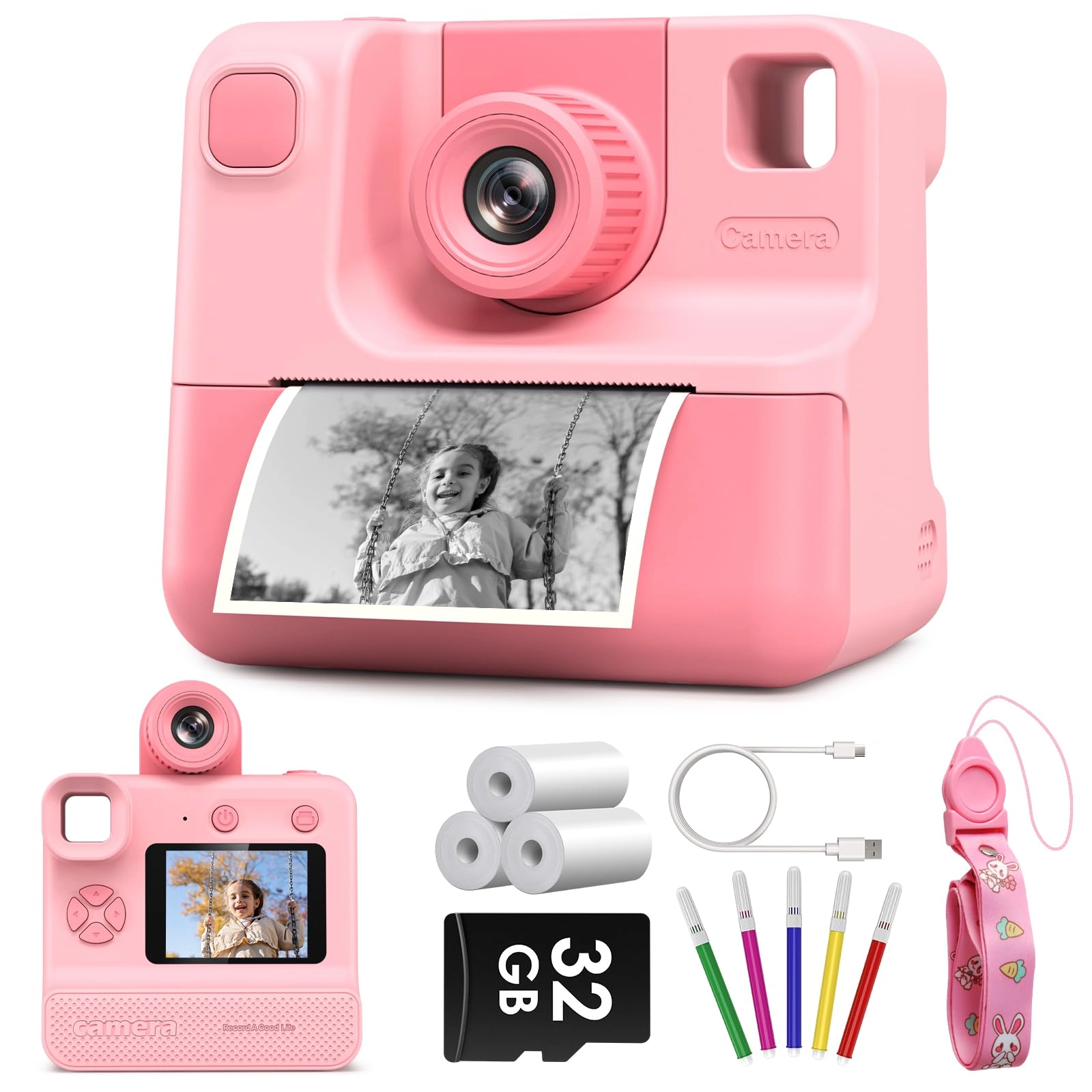 Kids Camera - 24MP 1080P