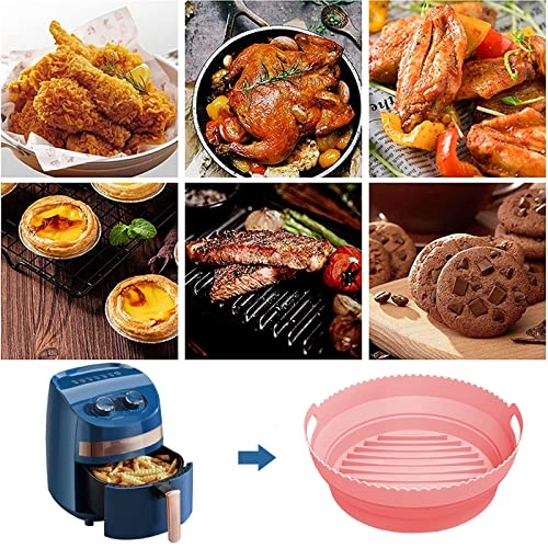 Air Fryer Liners - Silicone 1 x Air Fryer Liners 1 x Separator Pad