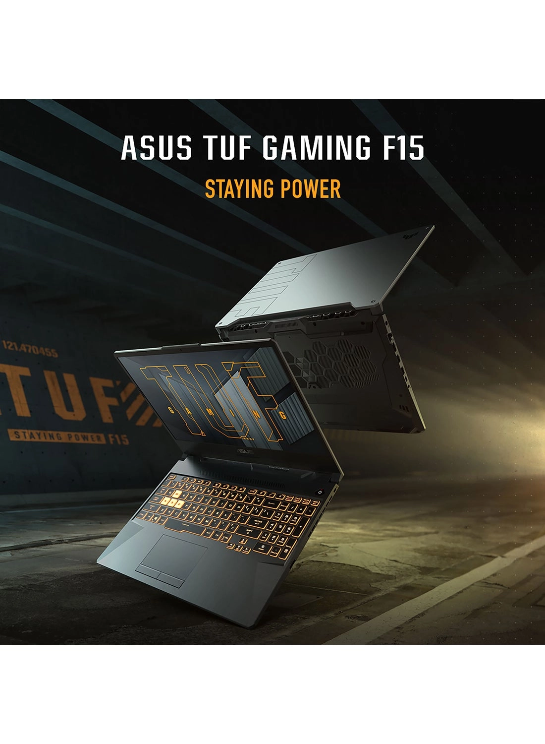 TUF Gaming F15 FX506HF-HN014W - 15.6'' Core i5-11400H 8GB DDR4 512GB SSD