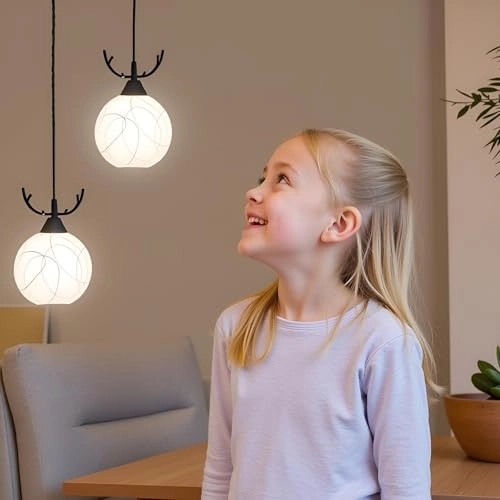 Hanging Light - Deer Pack of 3 E27