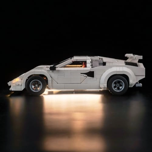 LED Lighting Compatible with Lamborghini Countach 5000 Quattrovalvole (10337) - White