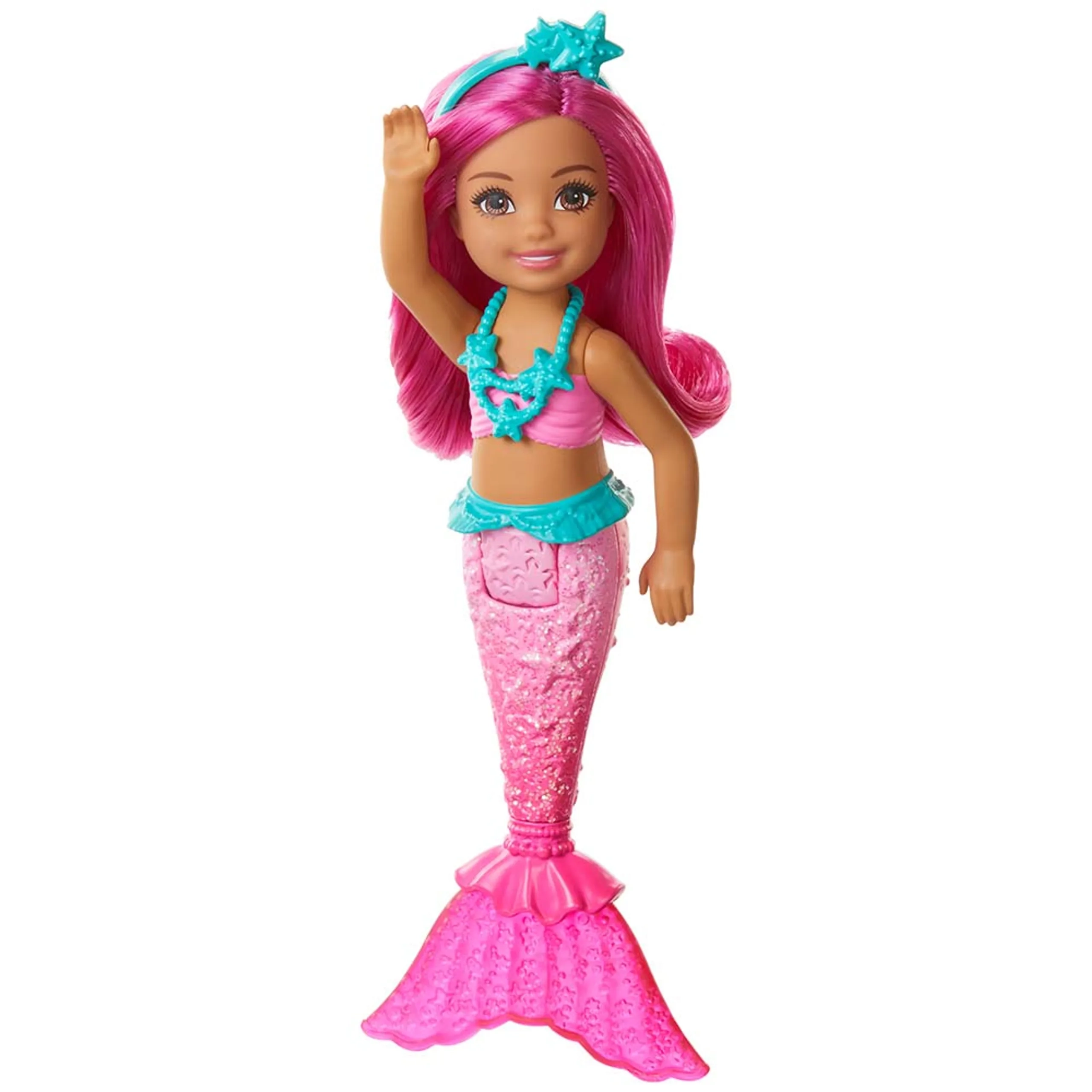 Barbie Dreamtopia Chelsea Mermaid Doll - 6.5-Inch Multicolor Ages 3+
