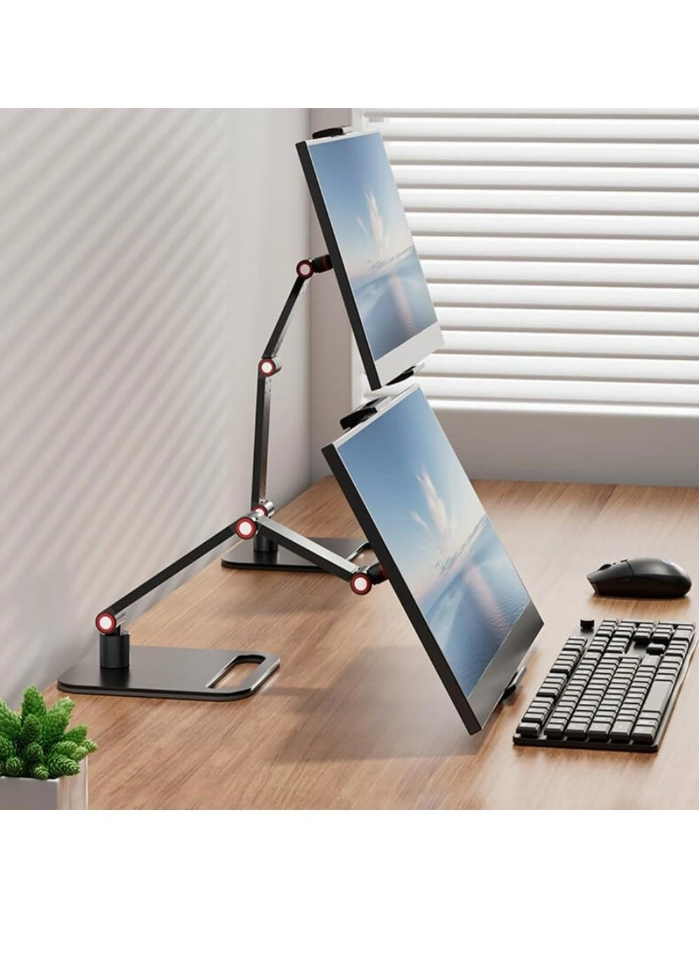 Oasisgalore Portable Monitor Holder - 2 17.3 inch